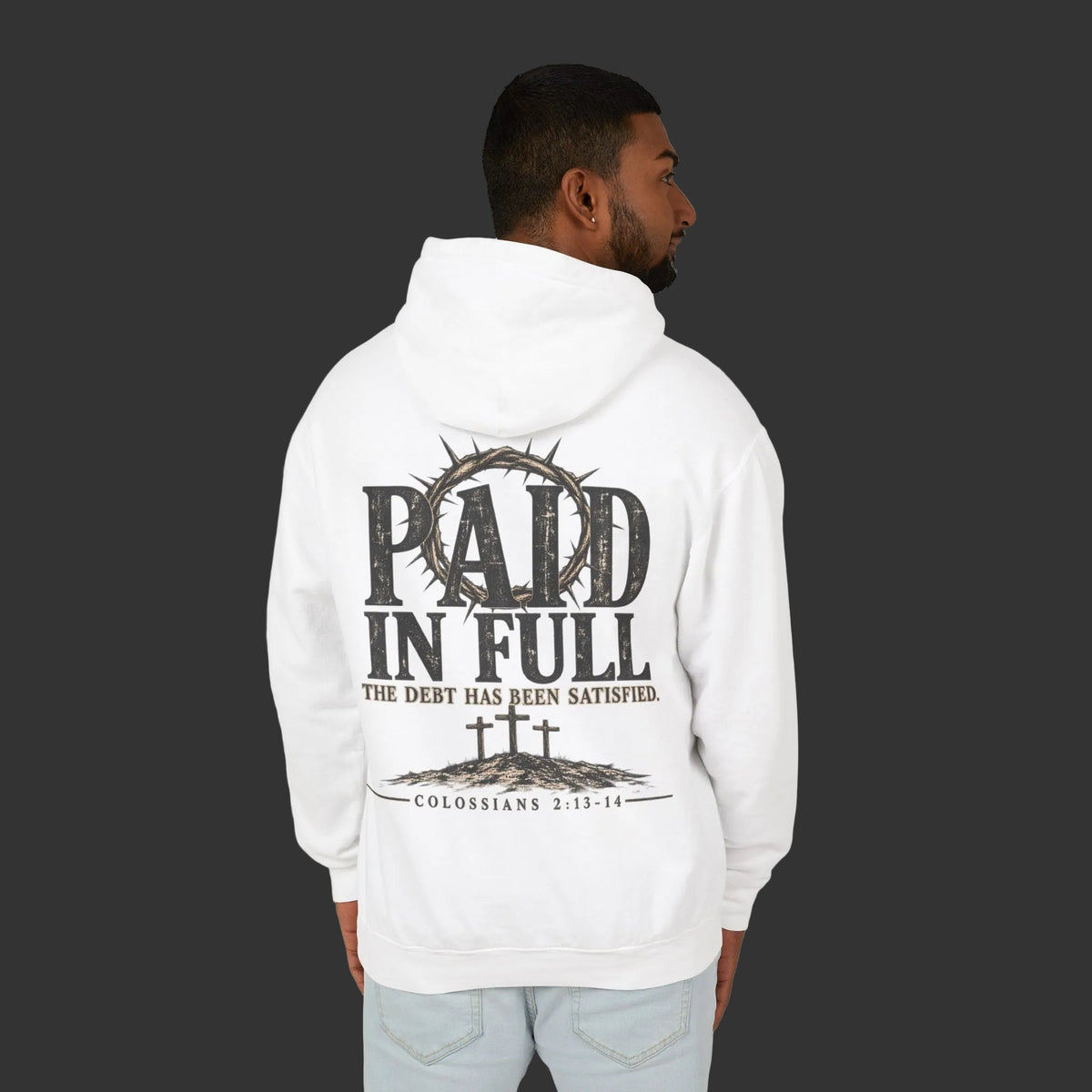 Colossians 2:13-14 | Paid in Full - Lightweight Hoodie