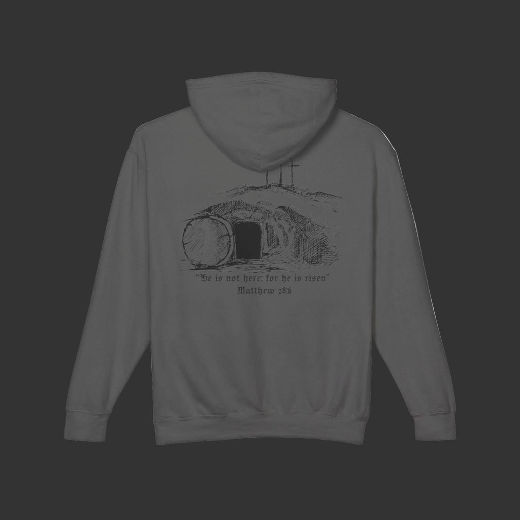 Matthew 28:6 | Empty Tomb - Lightweight hoodie