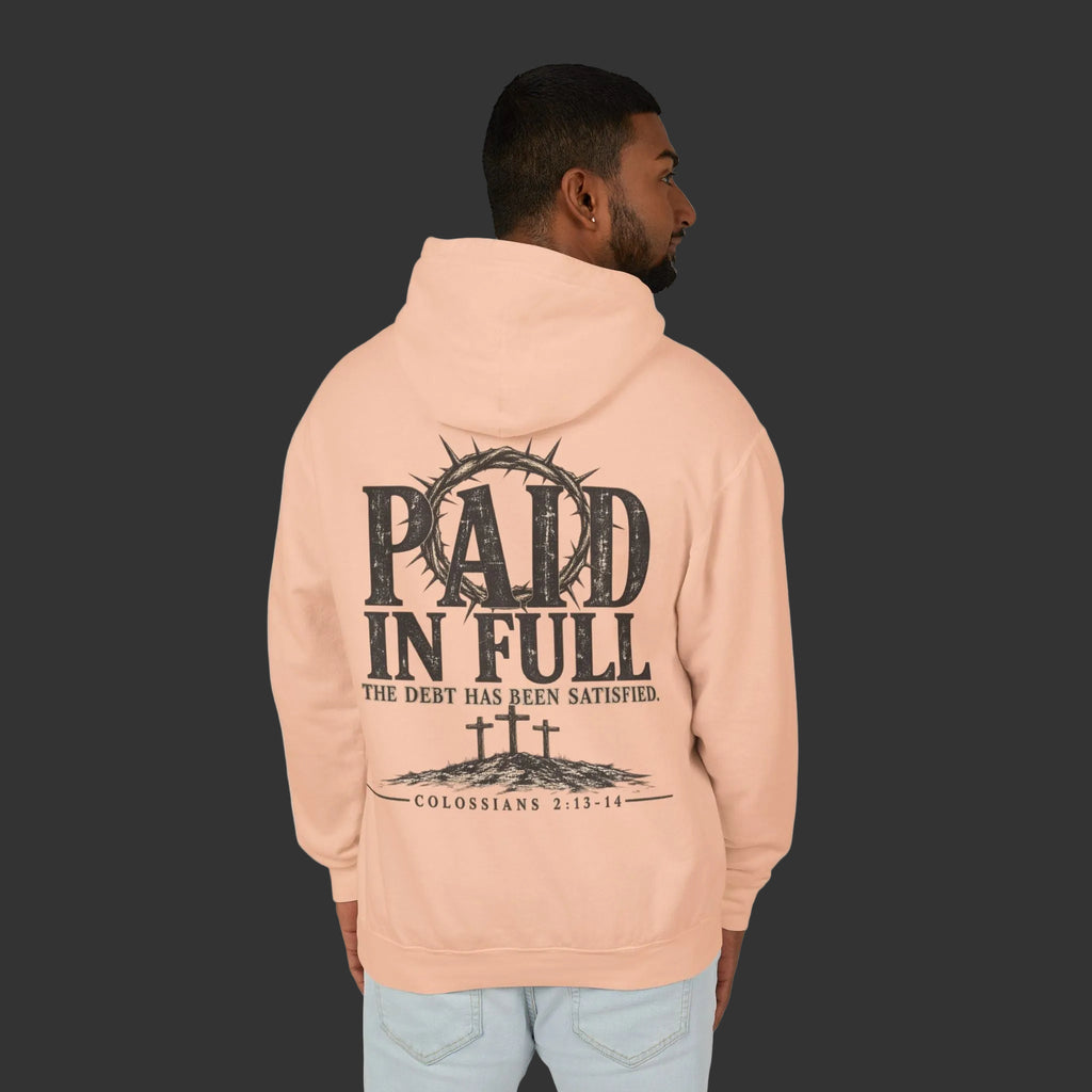 Colossians 2:13-14 | Paid in Full - Lightweight Hoodie