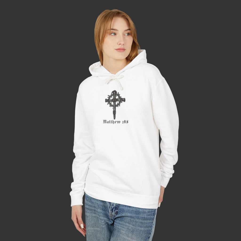Matthew 28:6 | Empty Tomb - Lightweight hoodie