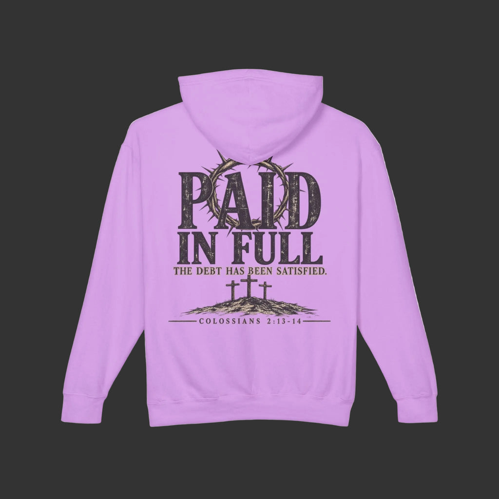Colossians 2:13-14 | Paid in Full - Lightweight Hoodie
