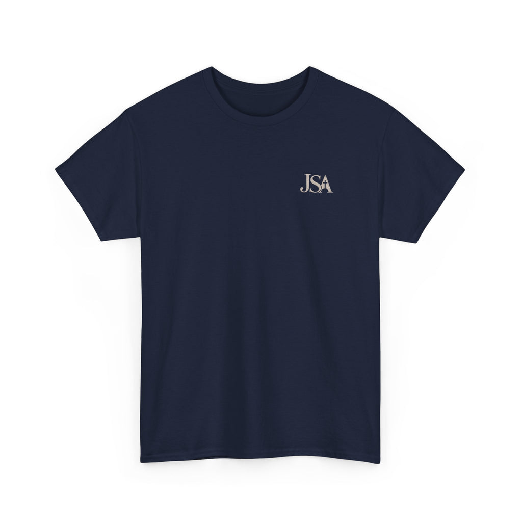 Jesus Saves Apparel T-Shirt | Christian faith tee, cross logo