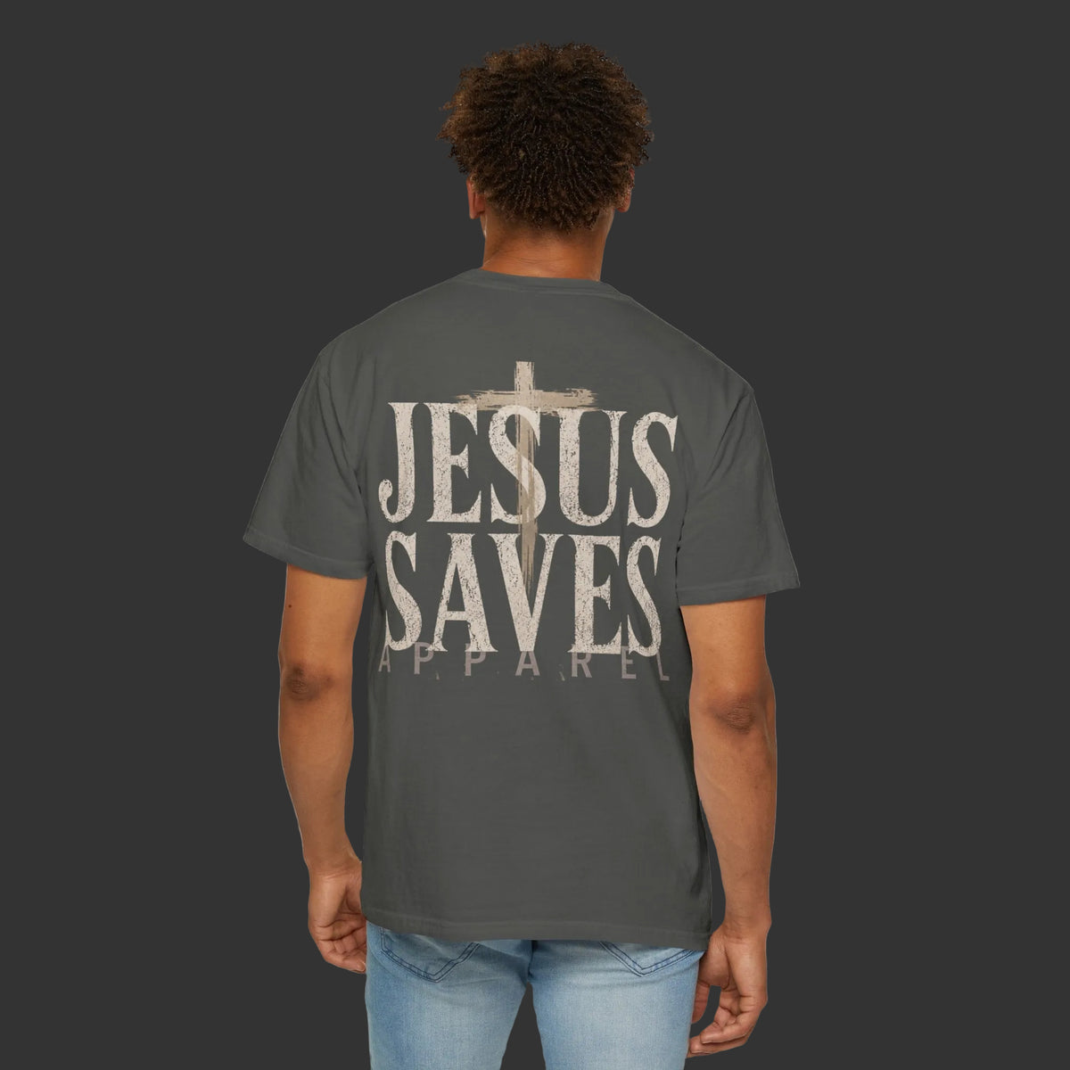 Jesus Saves Apparel | Christian faith tee