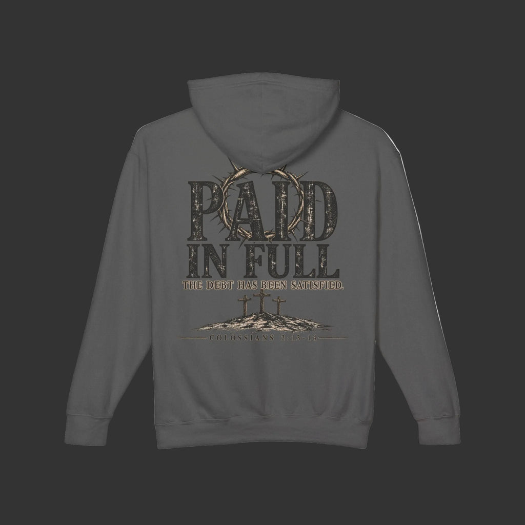 Colossians 2:13-14 | Paid in Full - Lightweight Hoodie