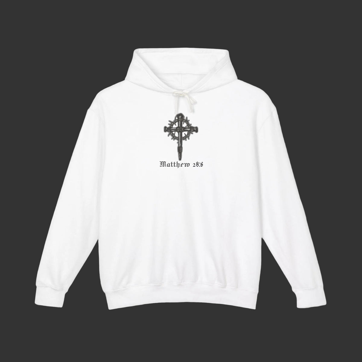Matthew 28:6 | Empty Tomb - Lightweight hoodie
