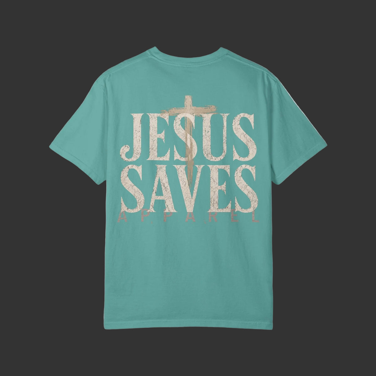 Jesus Saves Apparel | Christian faith tee