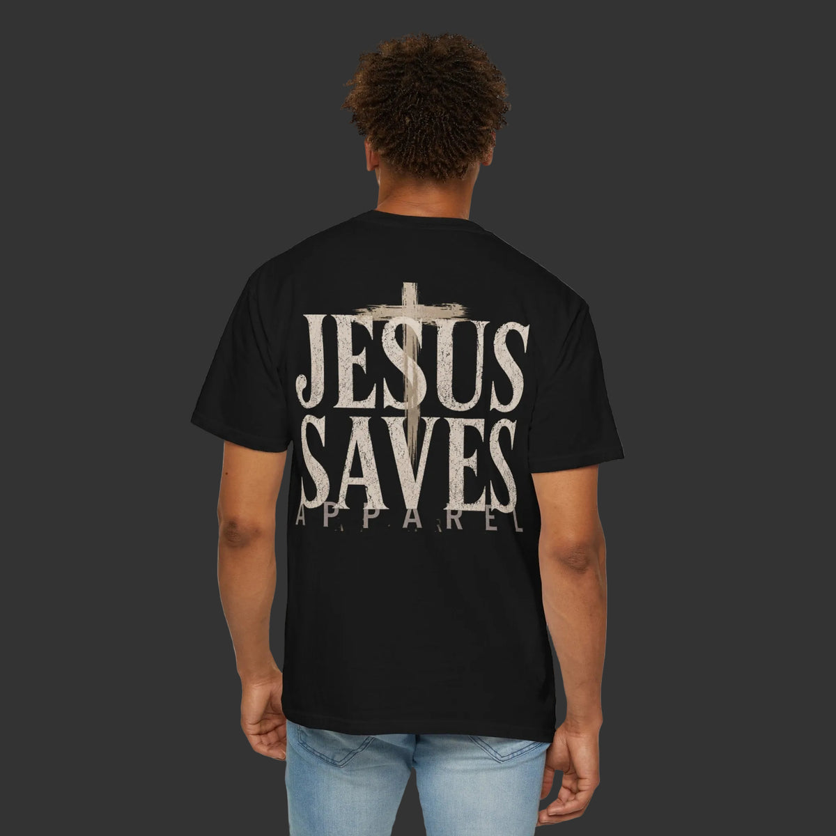Jesus Saves Apparel | Christian faith tee
