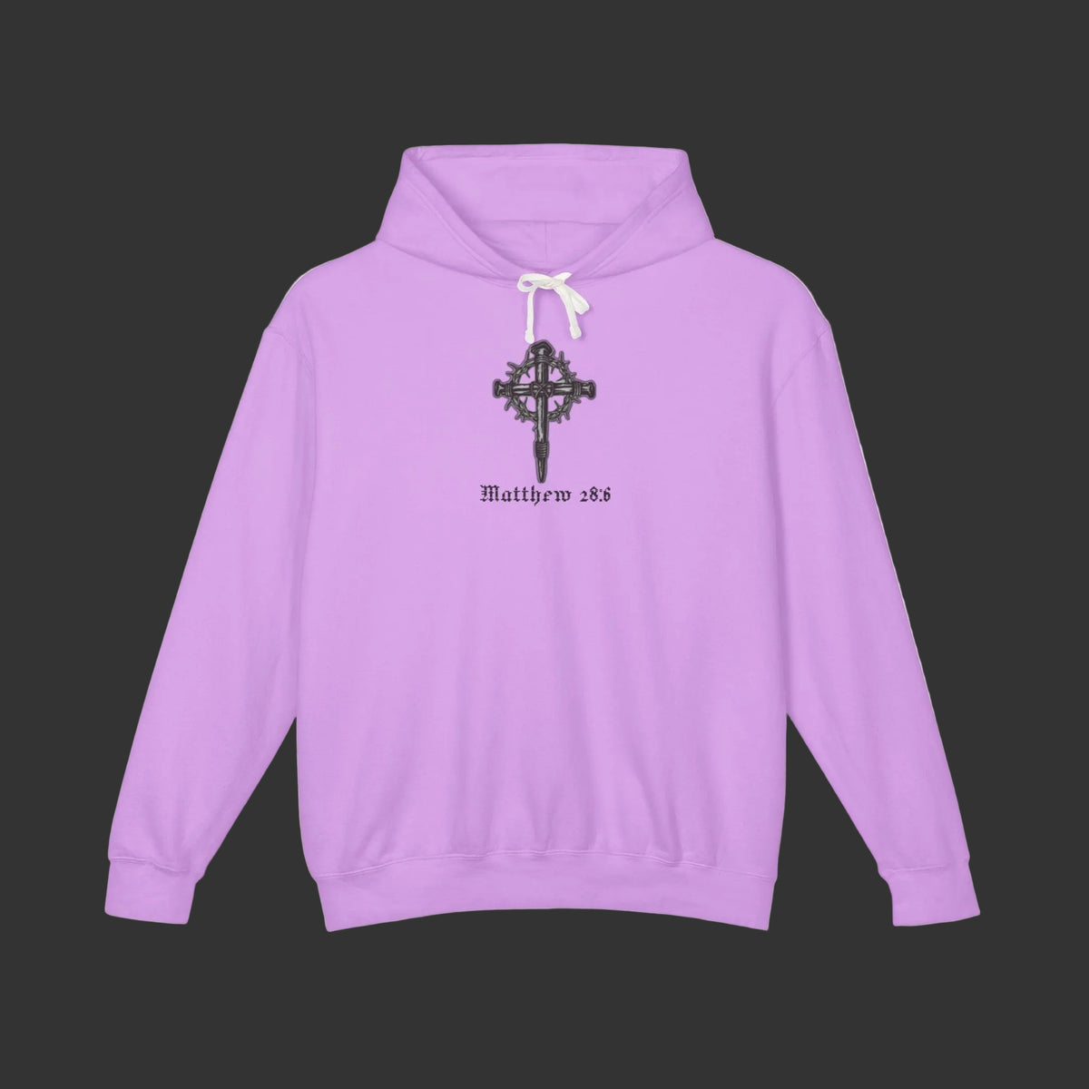 Matthew 28:6 | Empty Tomb - Lightweight hoodie