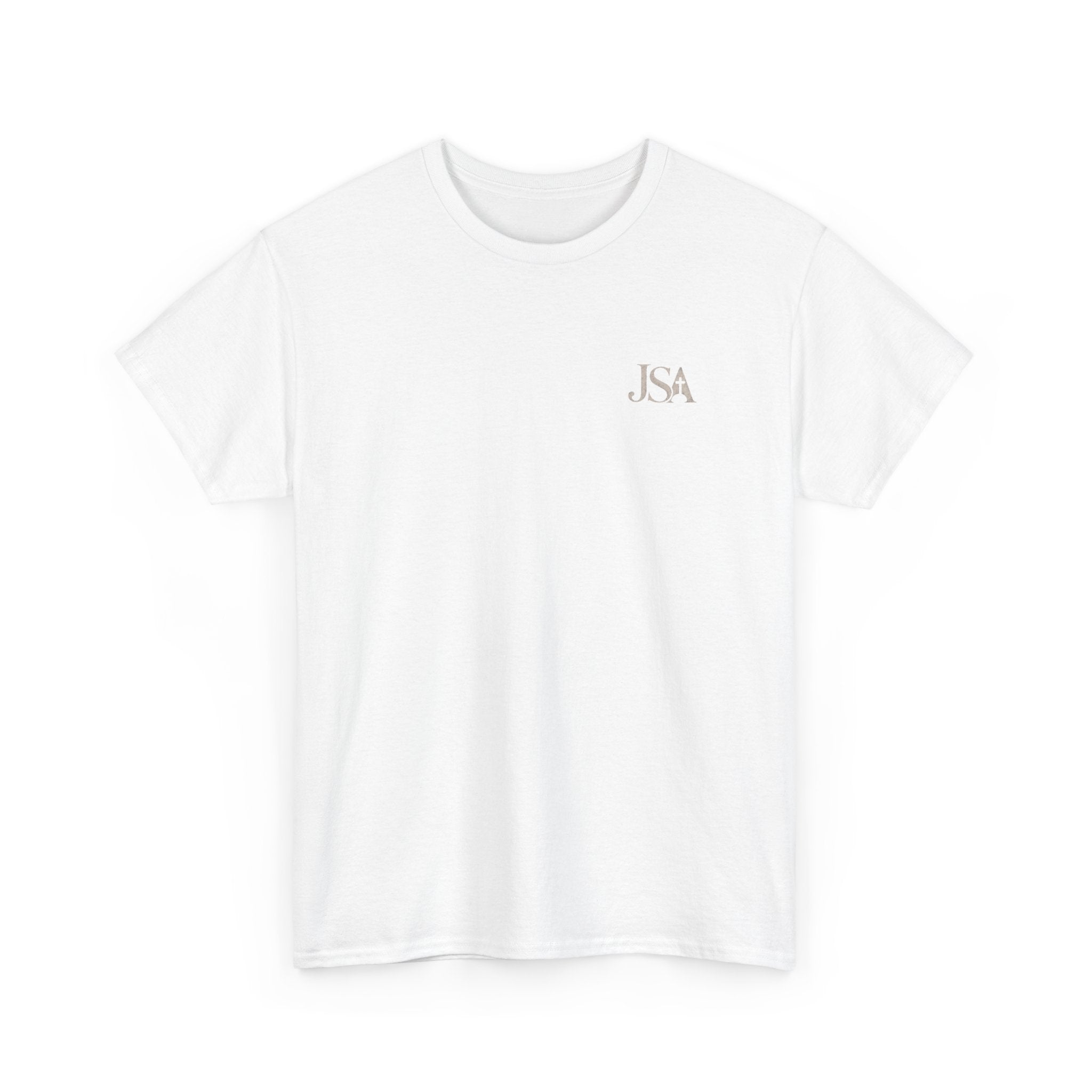 Jesus Saves Apparel T-Shirt | Christian faith tee, cross logo