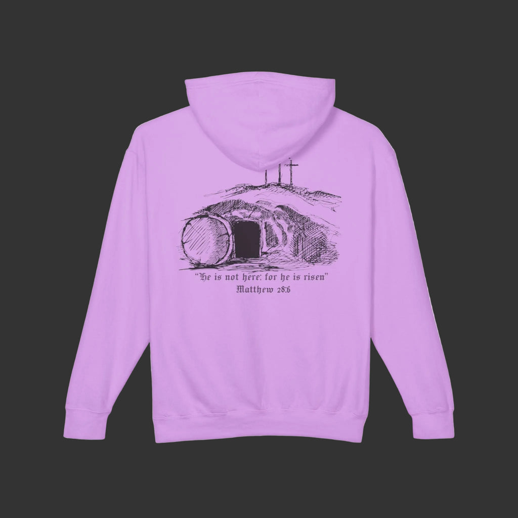 Matthew 28:6 | Empty Tomb - Lightweight hoodie