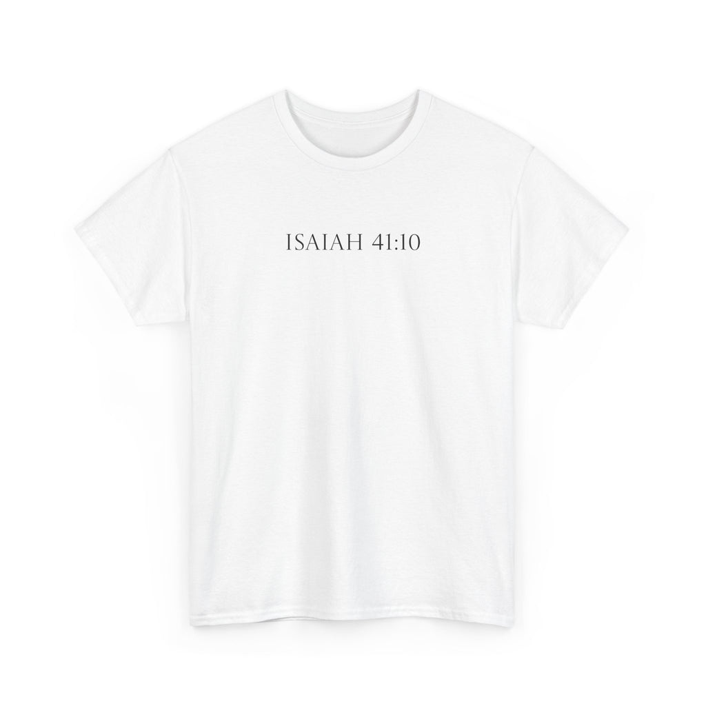 Lion Portrait Isaiah 41:10 Tee | Do Not Fear Christian Faith Shirt