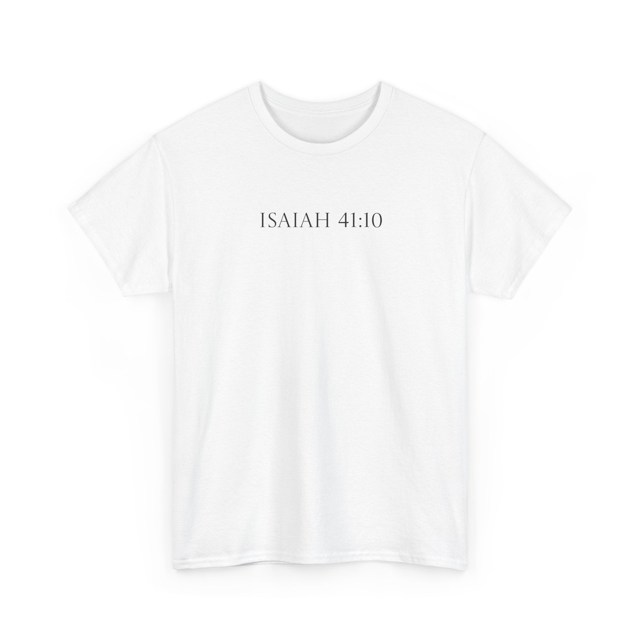 Lion Portrait Isaiah 41:10 Tee | Do Not Fear Christian Faith Shirt
