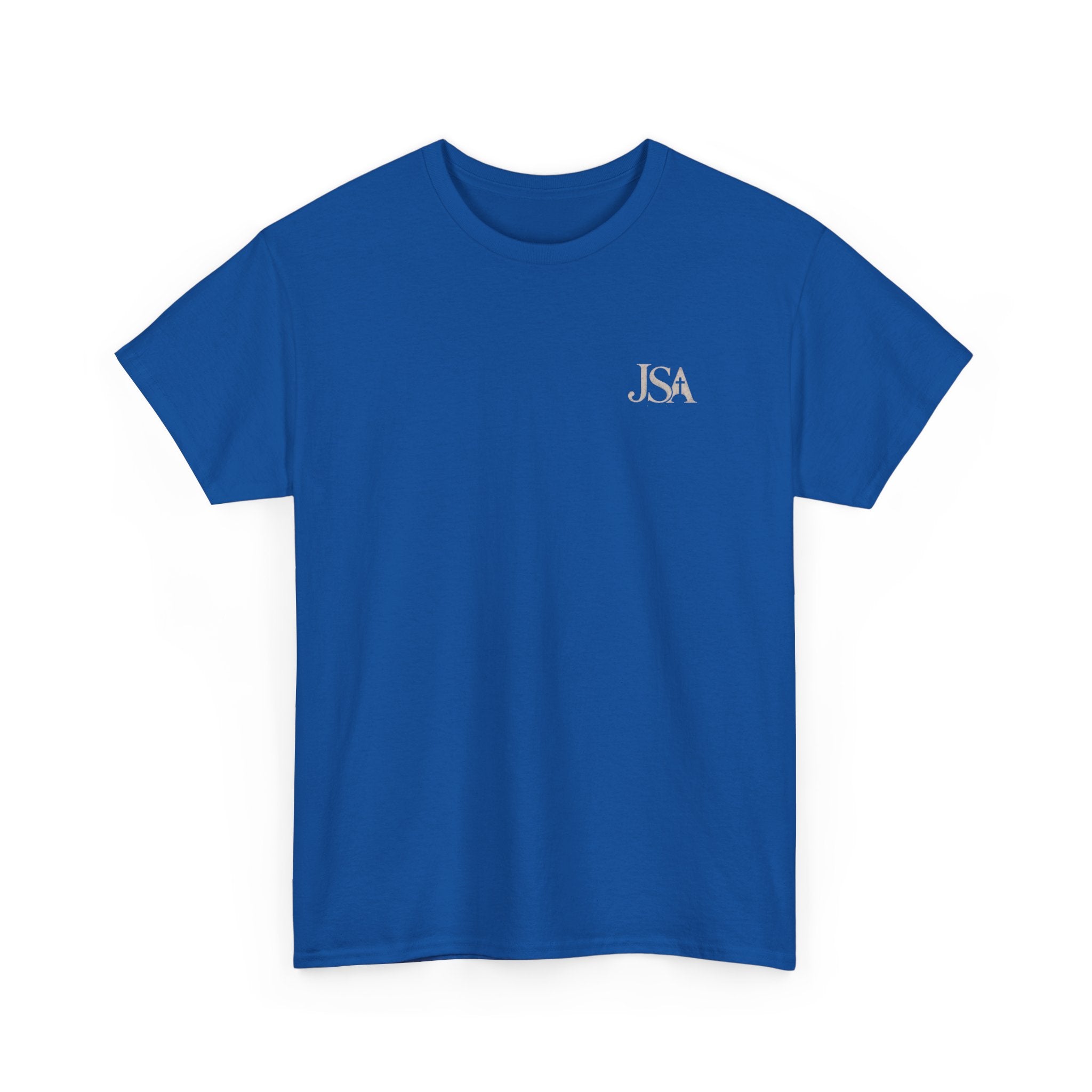 Jesus Saves Apparel T-Shirt | Christian faith tee, cross logo