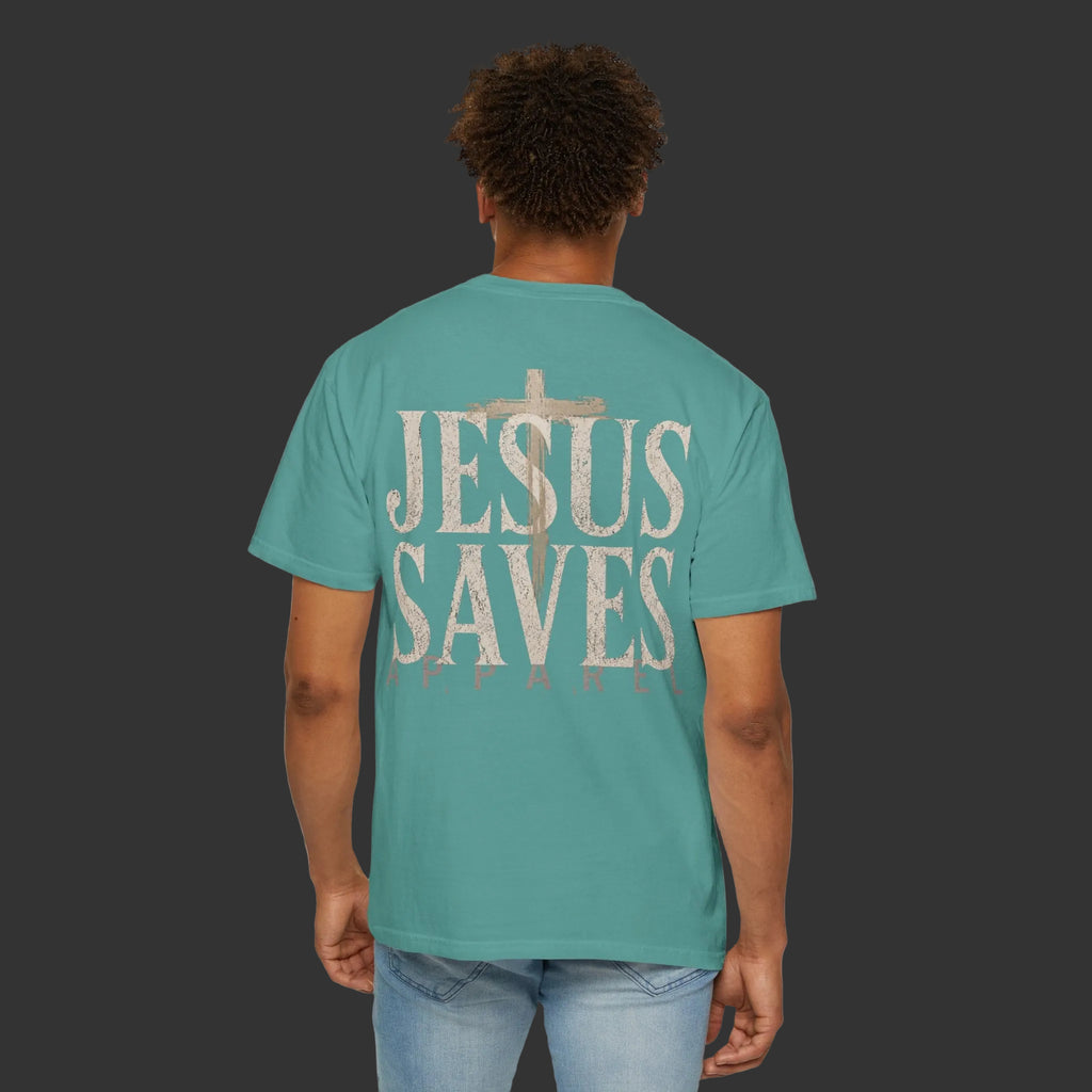 Jesus Saves Apparel | Christian faith tee