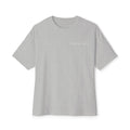 Boxy Tee — Kneeling Angel Graphic Back Print