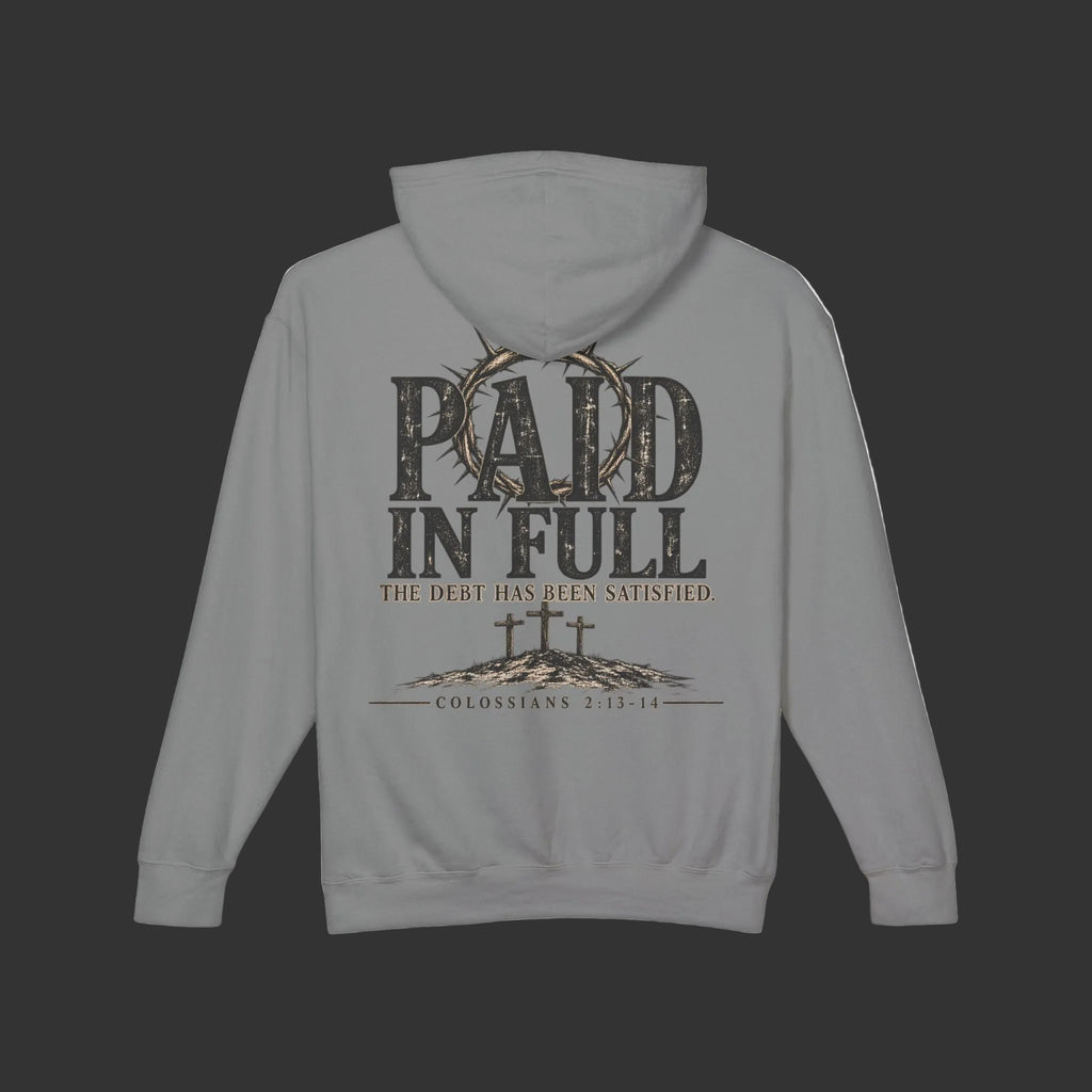Colossians 2:13-14 | Paid in Full - Lightweight Hoodie