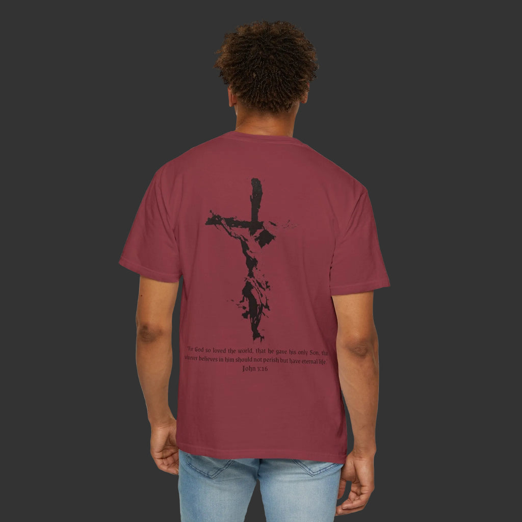 John 3:16 - Crucifix T-Shirt