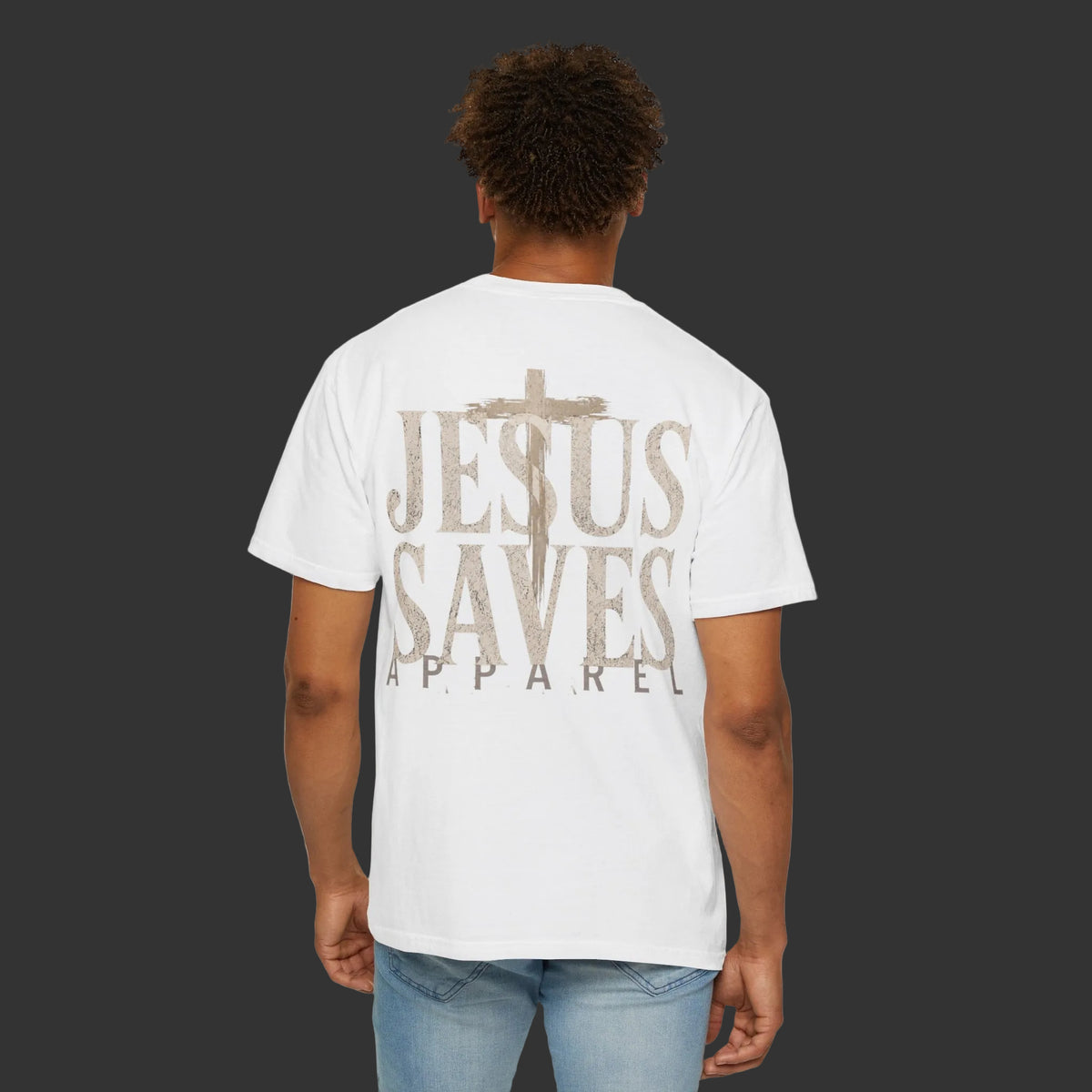 Jesus Saves Apparel | Christian faith tee