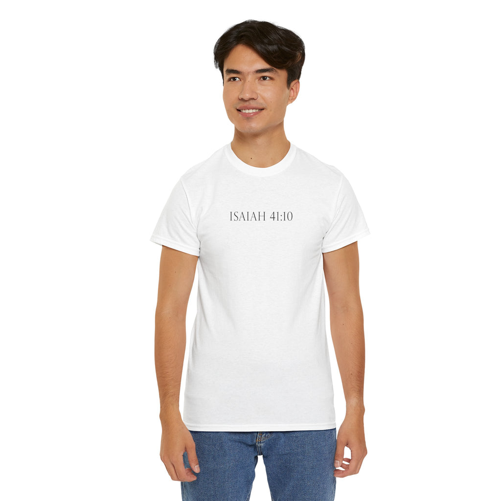 Lion Portrait Isaiah 41:10 Tee | Do Not Fear Christian Faith Shirt