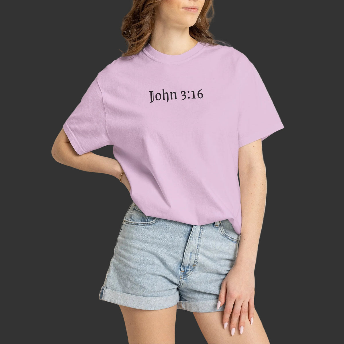 John 3:16 - Crucifix T-Shirt