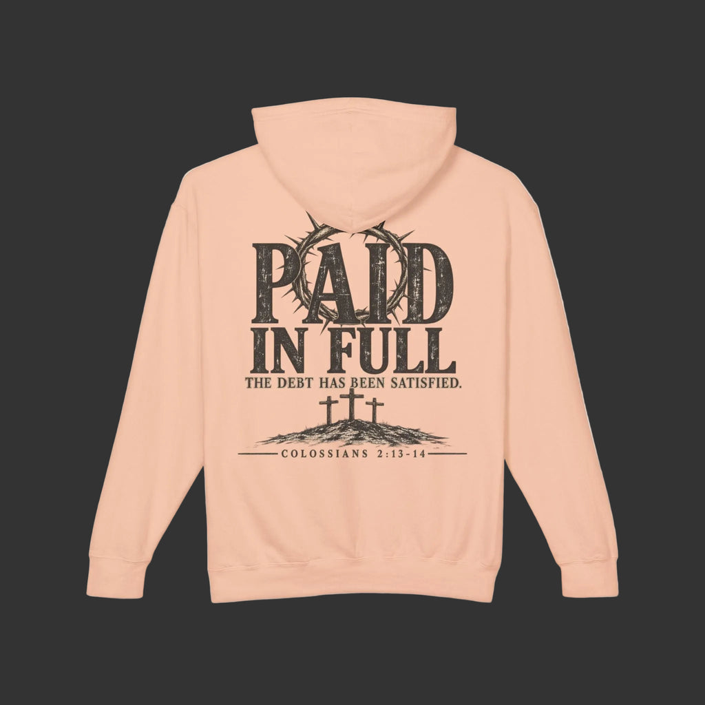 Colossians 2:13-14 | Paid in Full - Lightweight Hoodie