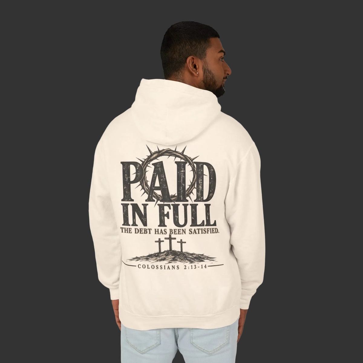 Colossians 2:13-14 | Paid in Full - Lightweight Hoodie