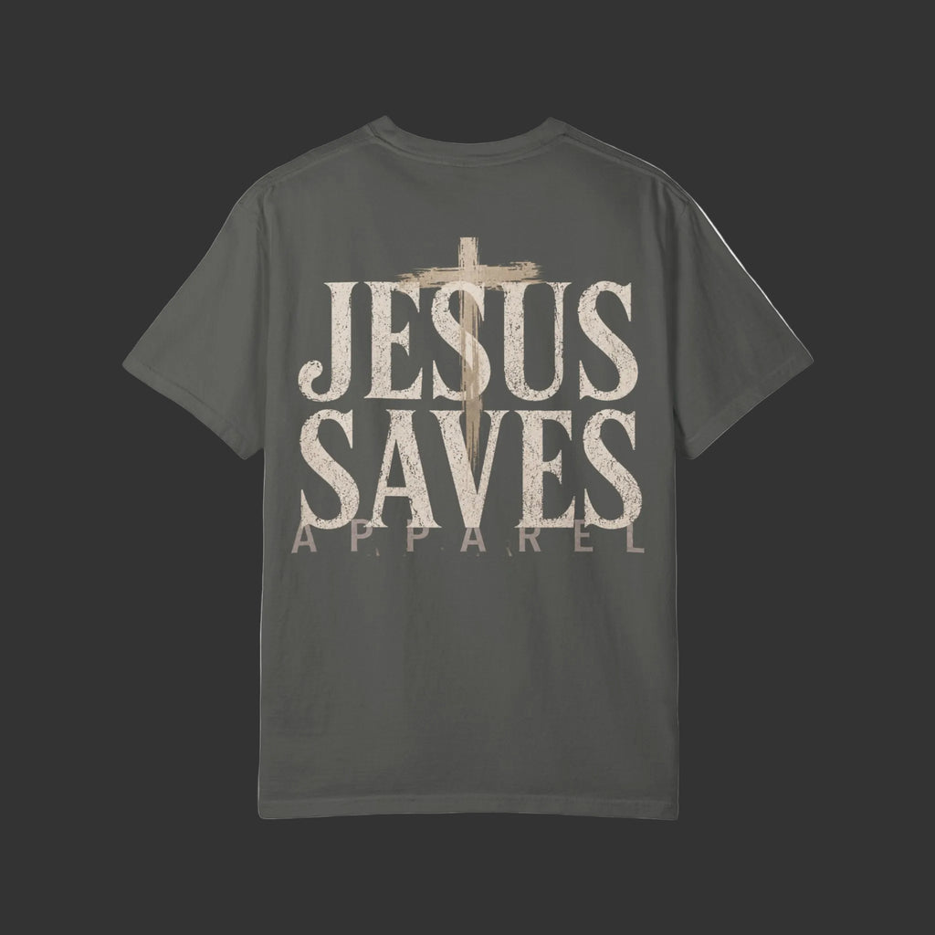 Jesus Saves Apparel | Christian faith tee