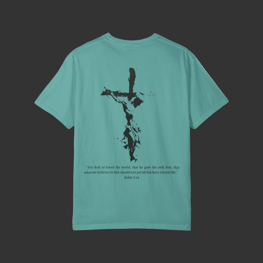 John 3:16 - Crucifix T-Shirt