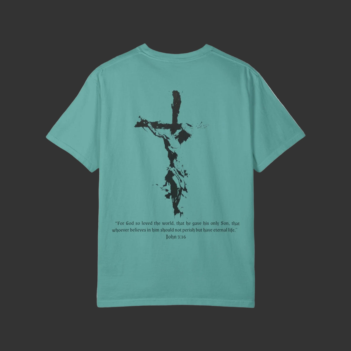 John 3:16 - Crucifix T-Shirt