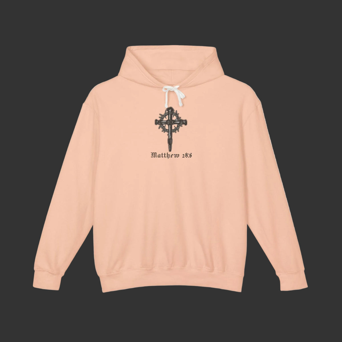 Matthew 28:6 | Empty Tomb - Lightweight hoodie