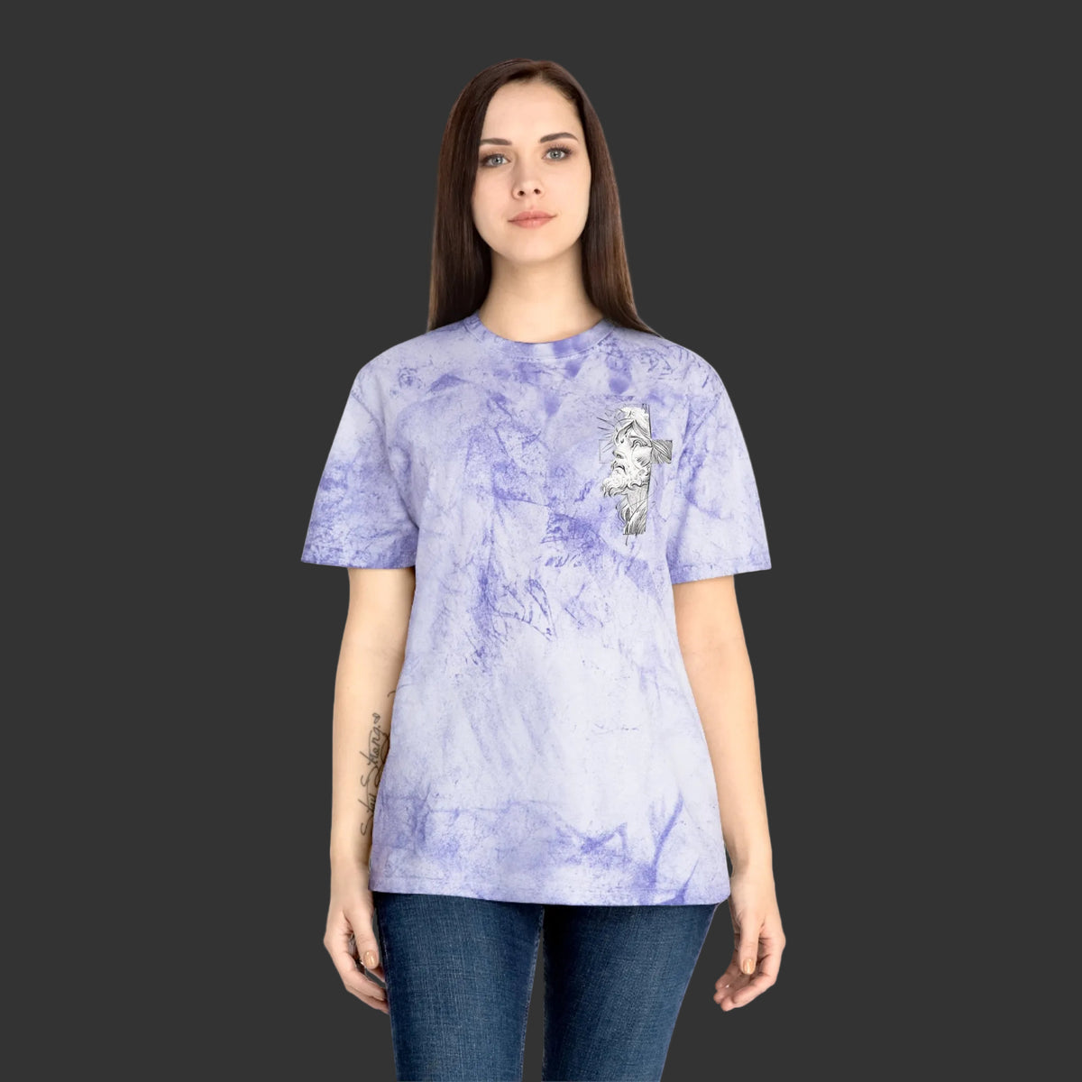 1 John 4:10 - Tie-Dye T-Shirt