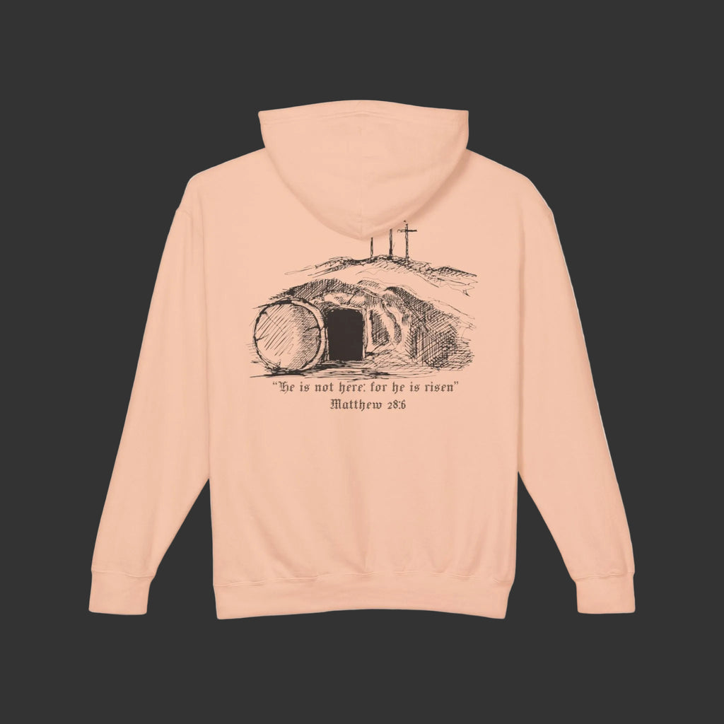 Matthew 28:6 | Empty Tomb - Lightweight hoodie
