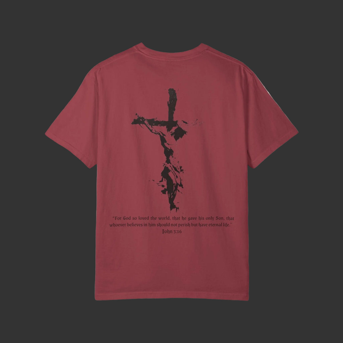 John 3:16 - Crucifix T-Shirt