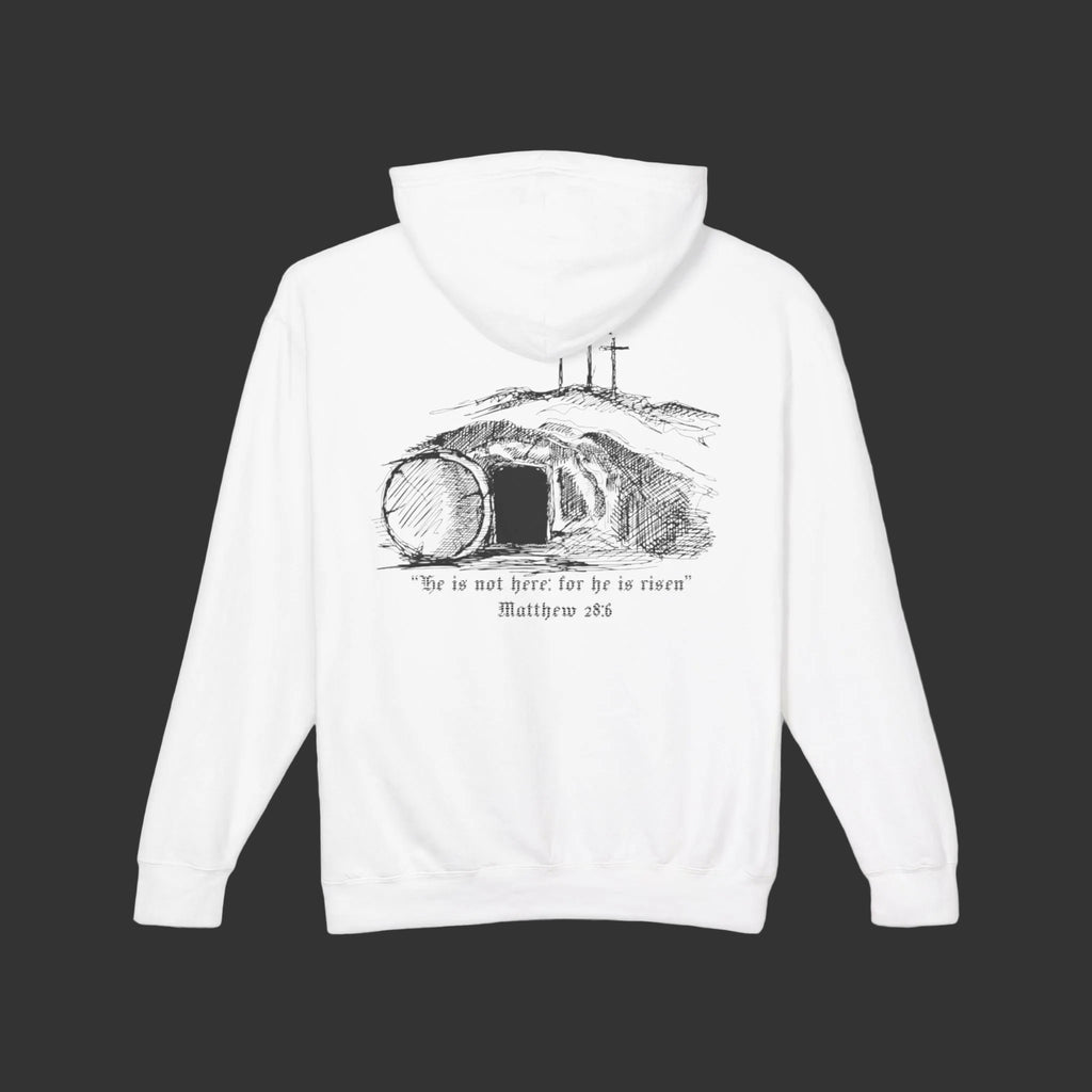 Matthew 28:6 | Empty Tomb - Lightweight hoodie