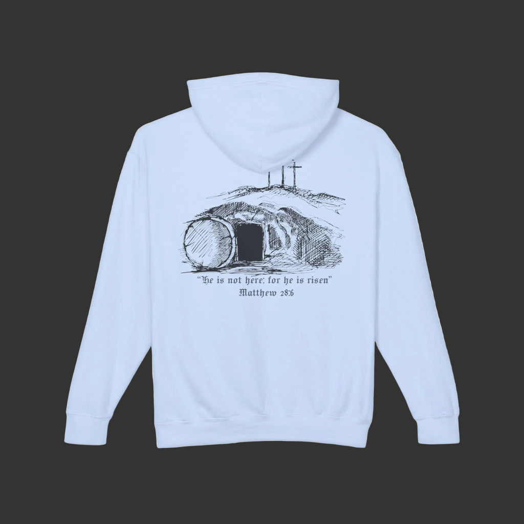 Matthew 28:6 | Empty Tomb - Lightweight hoodie