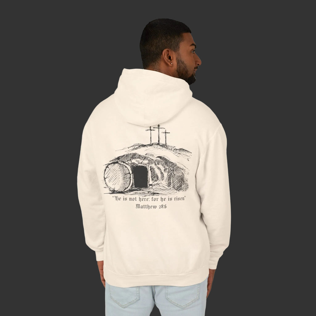 Matthew 28:6 | Empty Tomb - Lightweight hoodie