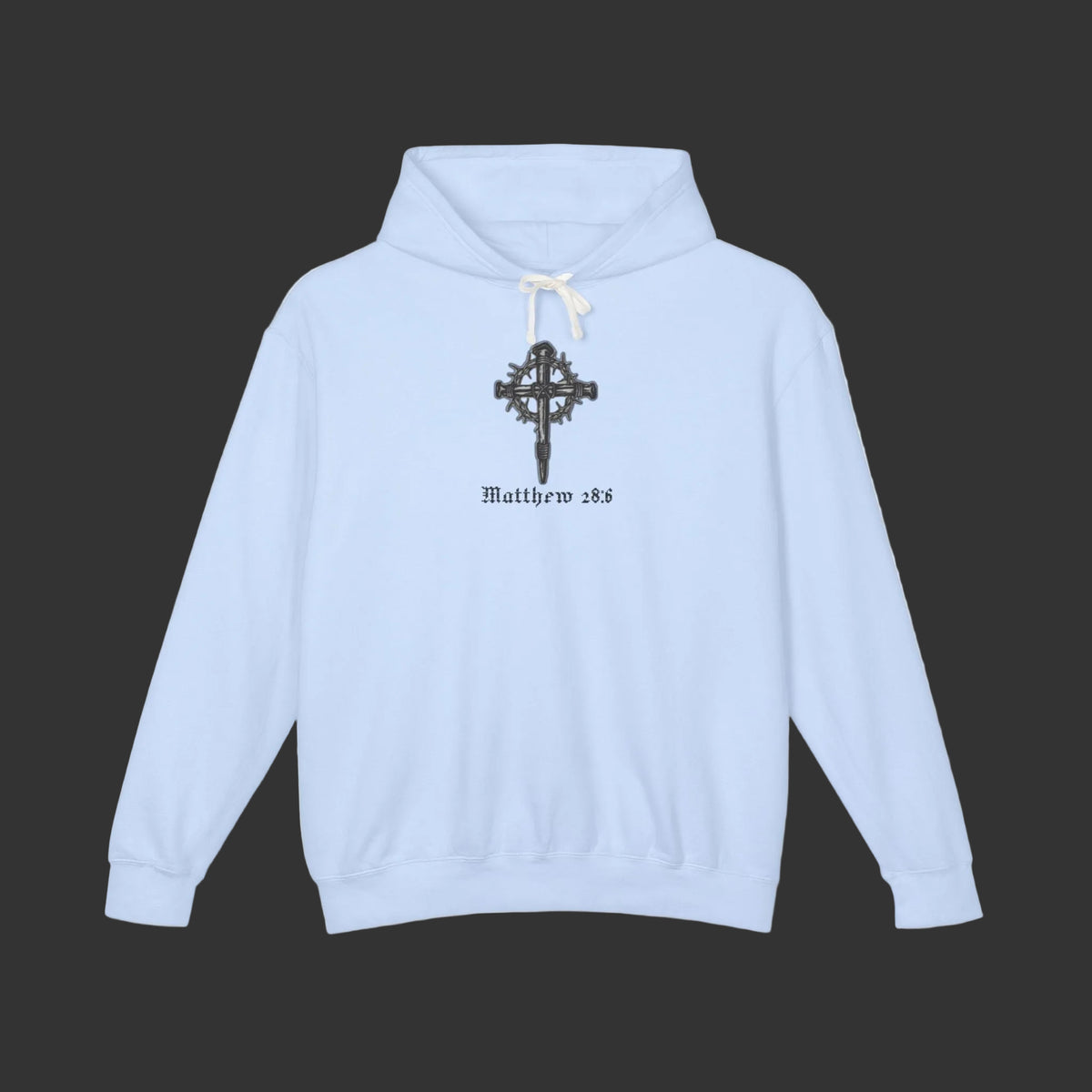 Matthew 28:6 | Empty Tomb - Lightweight hoodie