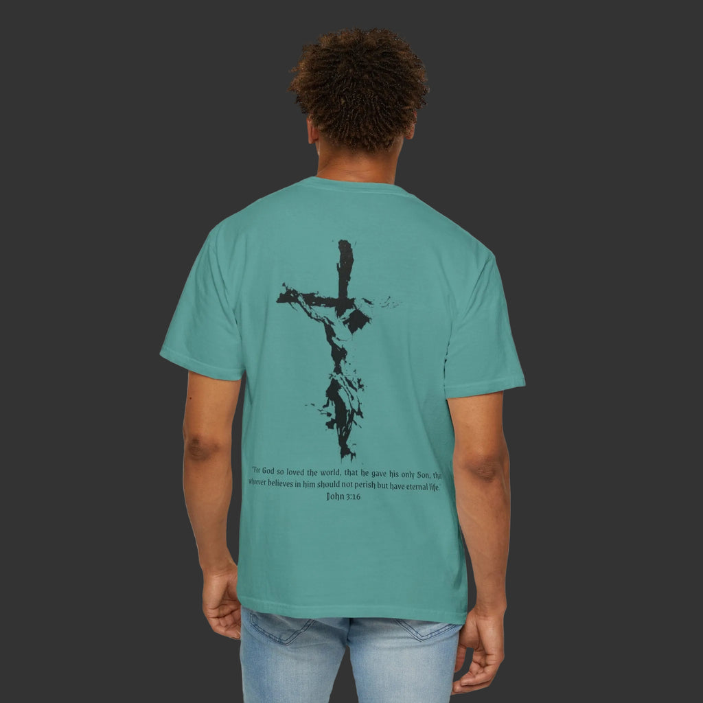 John 3:16 - Crucifix T-Shirt