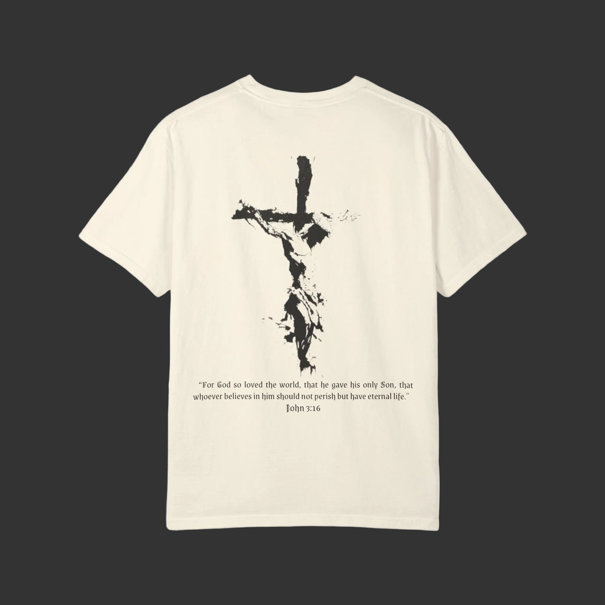 John 3:16 - Crucifix T-Shirt
