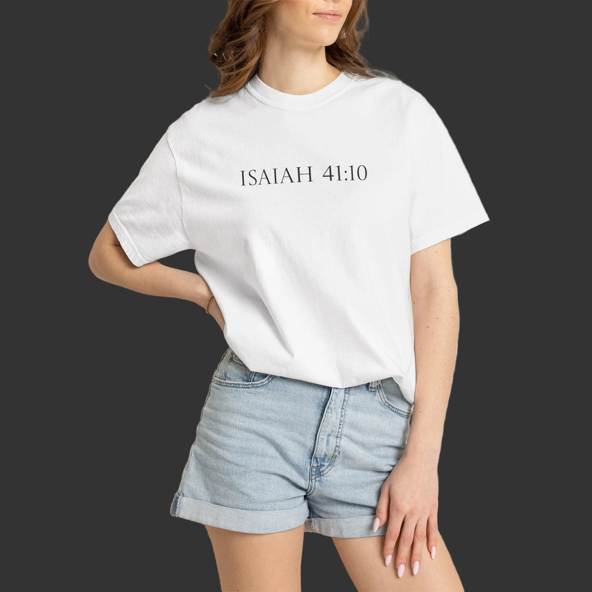 Isaiah 41:10 | Lion Graphic T-Shirt