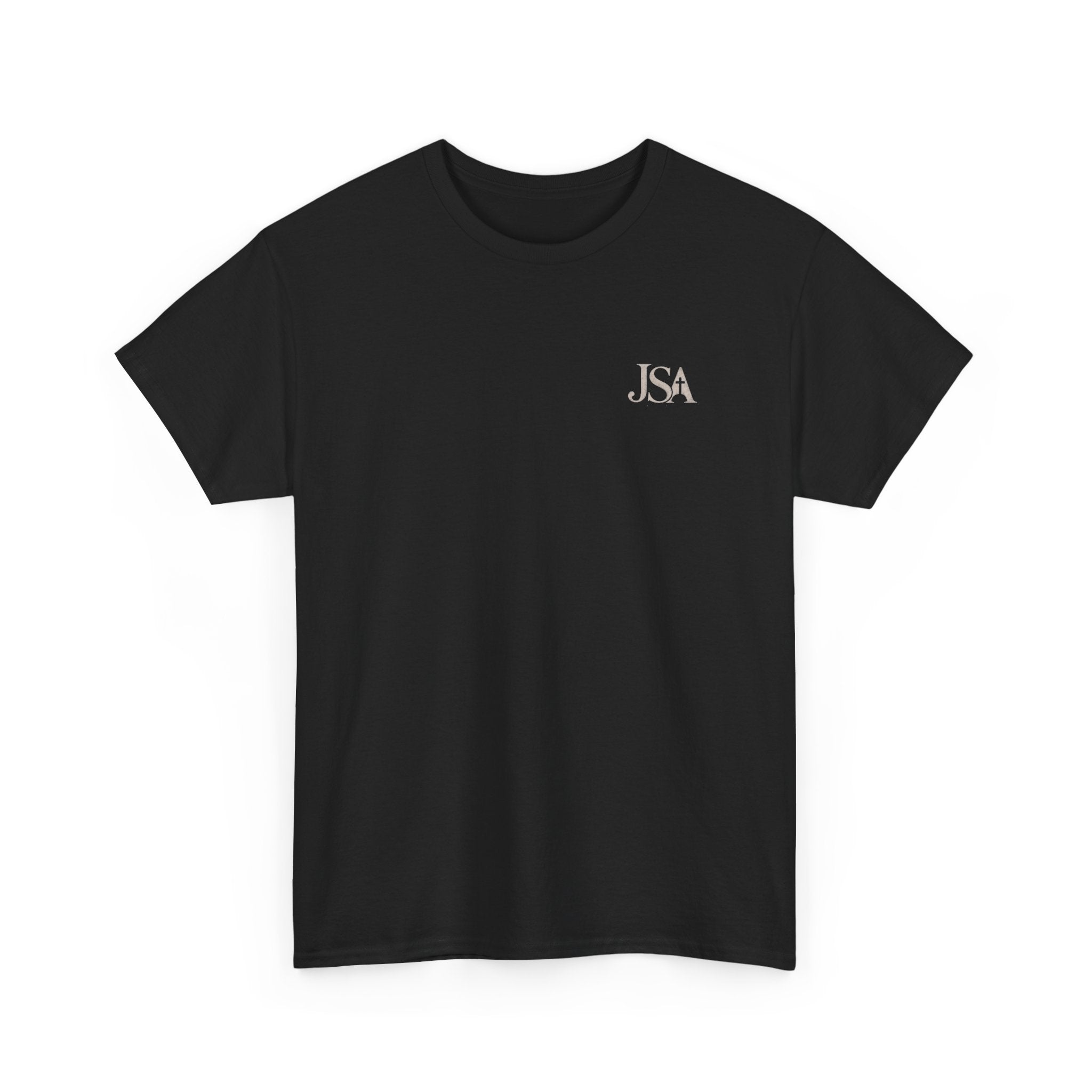 Jesus Saves Apparel T-Shirt | Christian faith tee, cross logo